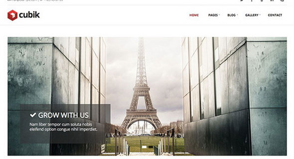Cubik – Creativemarket Business Blog Theme