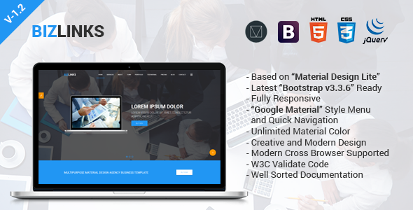 BizLinks v1.2 - Multipurpose Business and Agency HTML Template