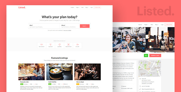 Listeed - Directory & Listing HTML Website Template