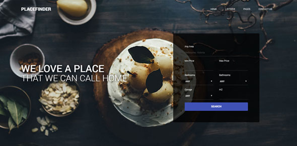 Placefinder - Real Estate Template