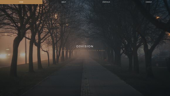 Dawn - Responsive Portfolio Template