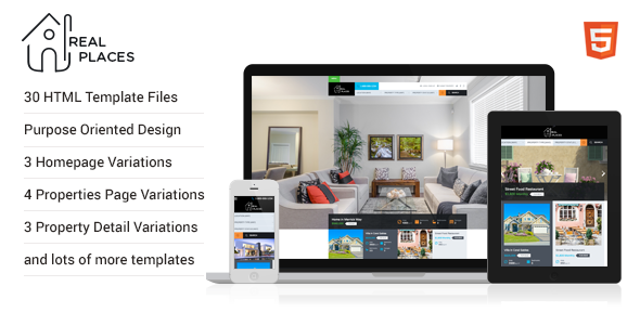 Real Places - HTML5 Template for Real Estate