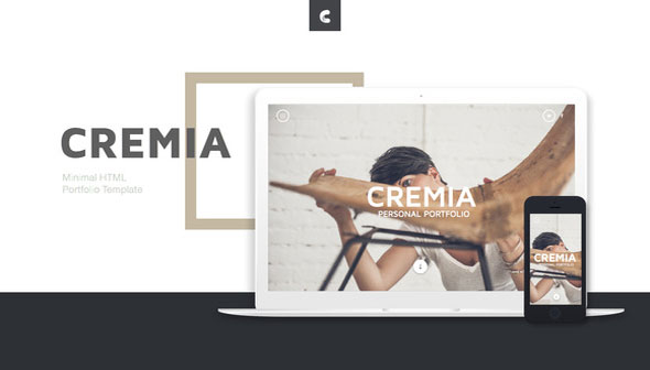 Cremia - Portfolio HTML