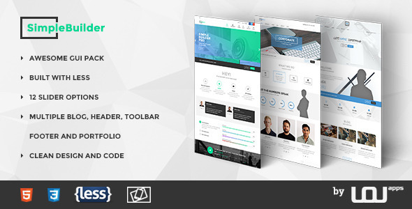 SimpleBuilder - Multipurpose Template