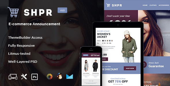 SHPR - E-commerce Newsletter + Builder Access