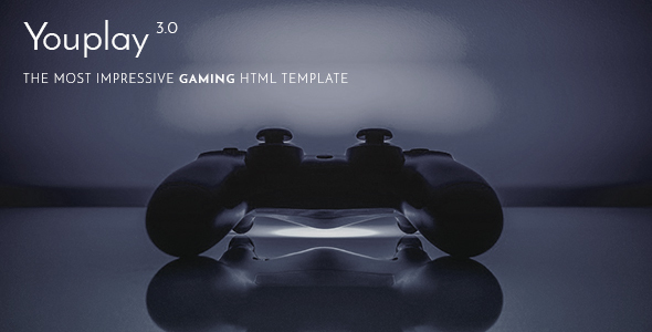 Youplay v3.0 - Game Template Based on Bootstrap