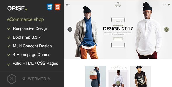 Orise - Multi-Concept eCommerce HTML5 Template