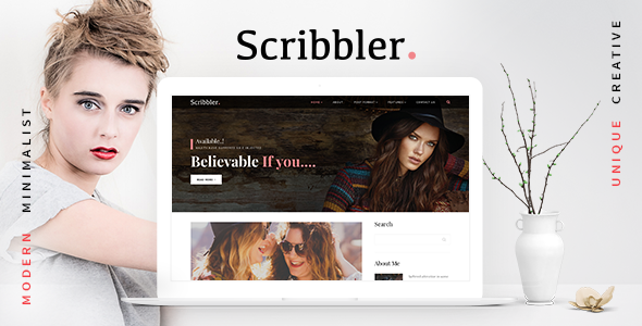 Scribbler - Lifestyle | Fashion Blog HTML Template