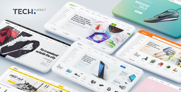 Techmarket v1.1.1 - Multi-demo & Electronics Store HTML Template