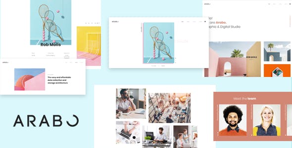 Arabo v1.0 - Creative Portfolio Template