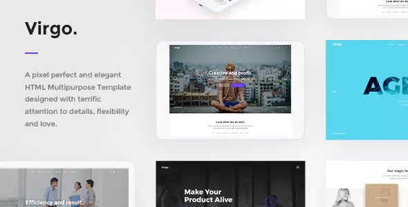 Virgo. - Multipurpose HTML Template
