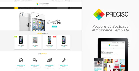 Preciso - Responsive Bootstrap eCommerce Template