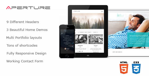 Aperture - Creative Business HTML Theme