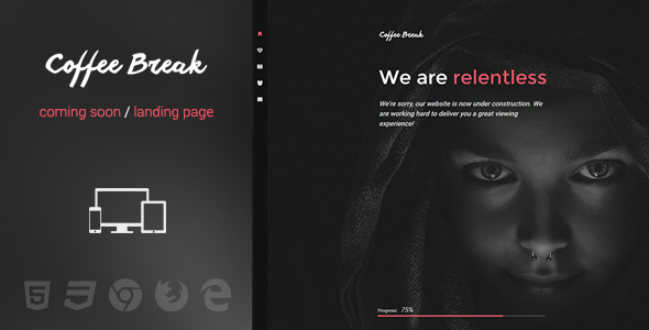 Coffee Break - Multipurpose Fullscreen Template