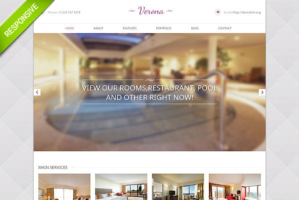 Hotel - Flashmint Responsive Bootstrap HTML Theme