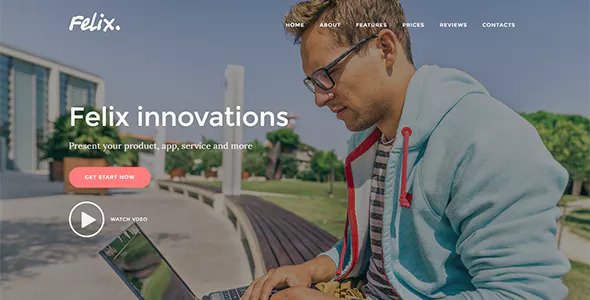 Felix. - App | Service | Product Landing Page