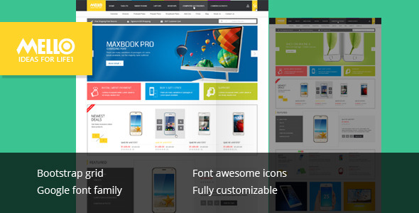Mello - Ecommerce Responsive Html Template