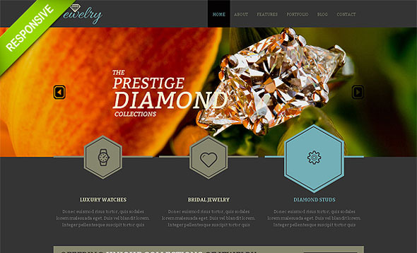 Jewelry - Flashmint Responsive Bootstrap Website Template