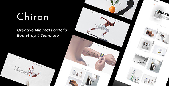 Chiron v1.0 - Creative Minimal Bootstrap 4 Portfolio Template
