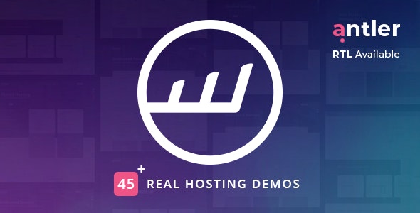 Antler v2.2 - Hosting Provider & WHMCS Template