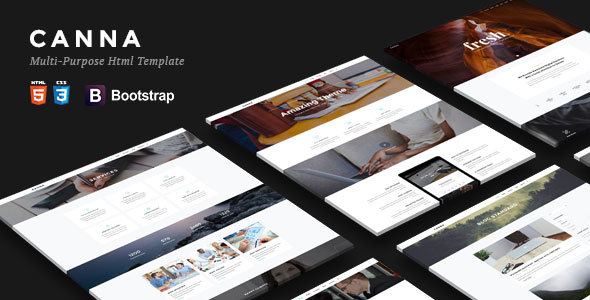 Canna - Creative Elegant Html Template