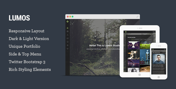 Lumos - Multipurpose Single/Multi-page Template