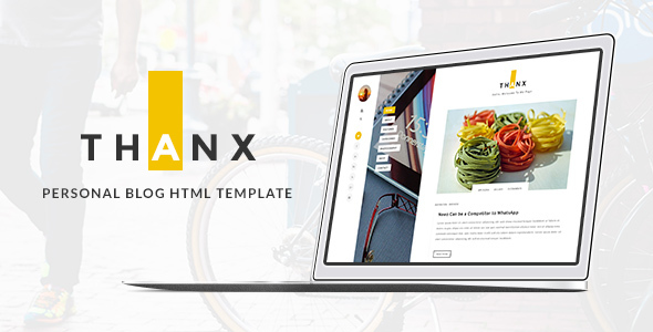 THANX - Personal HTML Template