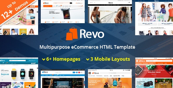 Revo v1.0 - Responsive MultiPurpose HTML 5 Template (Mobile Layouts Included)