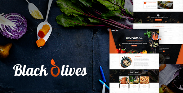 Blackolive v1.1 - Restaurant One Page HTML