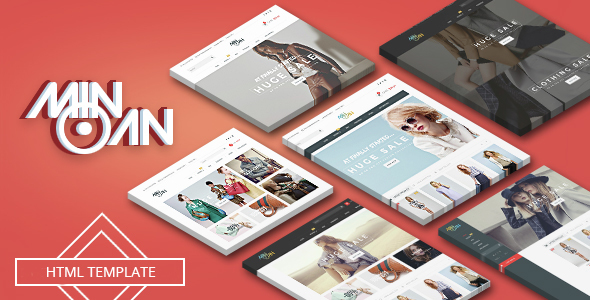 Minoan - Fashion eCommerce Bootstrap Template