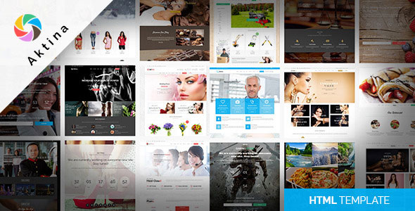 Aktina - Responsive Multi-Purpose HTML Template
