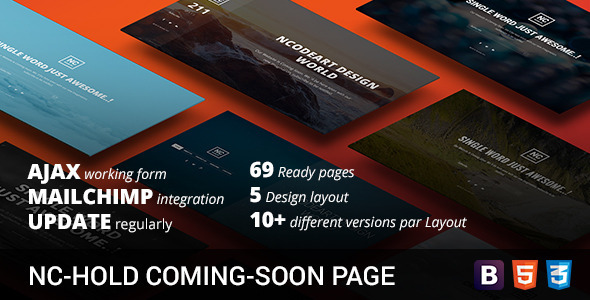 NC-Hold - Coming-Soon Page