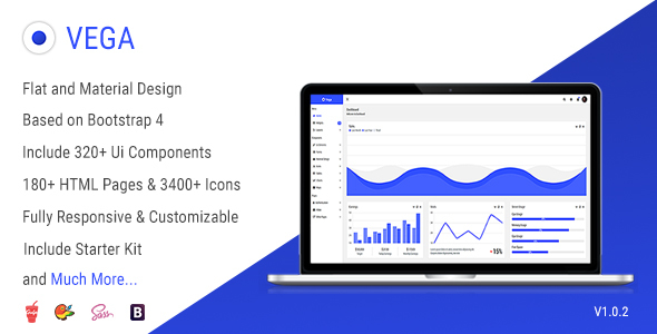 Vega - Responsive Admin Template