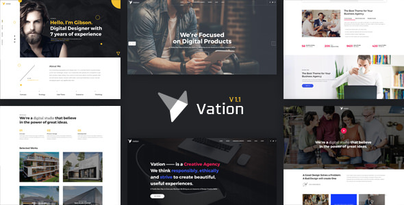 Vation v1.1 - Responsive Multi-Purpose HTML5 Template
