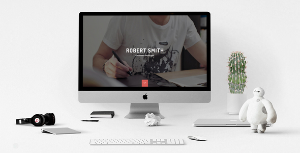 Robert Smith - Responsive Retina Resume HTML5 CV