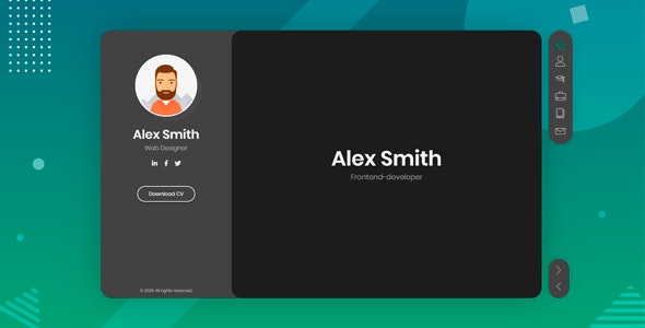 BreezyCV v1.5 - CV Resume Template