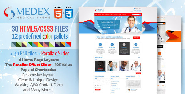 Medex - Medical, Doctor and Health care Responsive