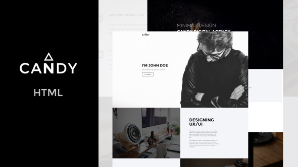 Candy - One & Multi Page HTML