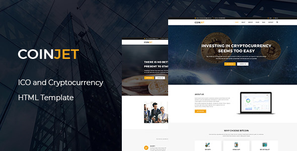 CoinJet - Bitcoin & Crypto Currency HTML Template