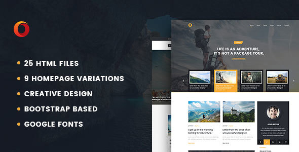 Dot v2.0 - Personal Blog HTML5 Template v2.0