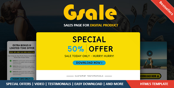 Affiliate Sales Page | Digital Product