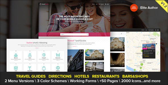 TRAVELGUIDE v1.2 - Travel Guides, Places and Directions
