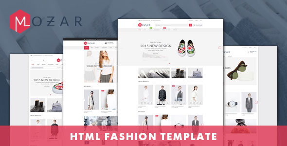 Mozar - Fashion Clothing Bootstrap Template