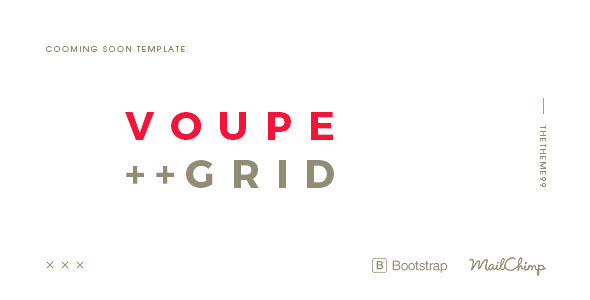 VOUPE - Coming Soon Template