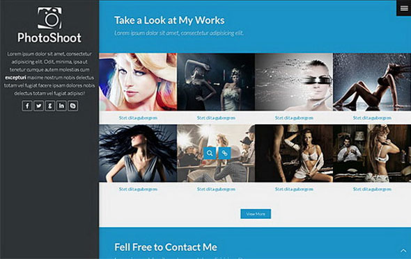 PhotoShoot - Creativemarket Photography Folio