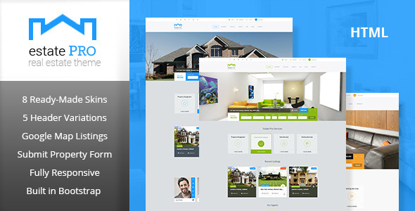 Estate Pro - Real Estate HTML Template