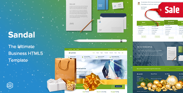 Sandal - Ultimate Business Responsive HTML5 Template
