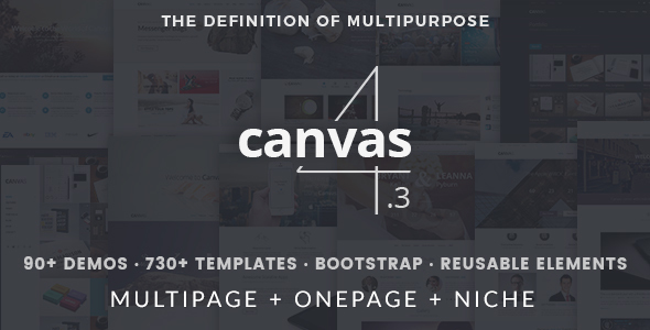 Canvas v4.3 - The Multi-Purpose HTML5 Template
