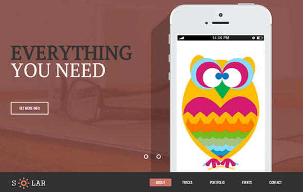 Solar - Creativemarket Creative Events Theme