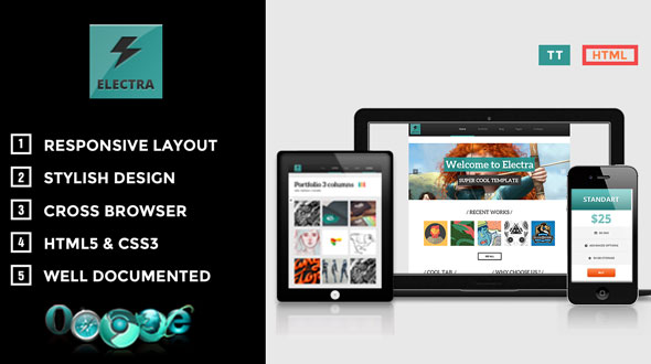 Electra - Responsive Multi-Purpose HTML Theme
